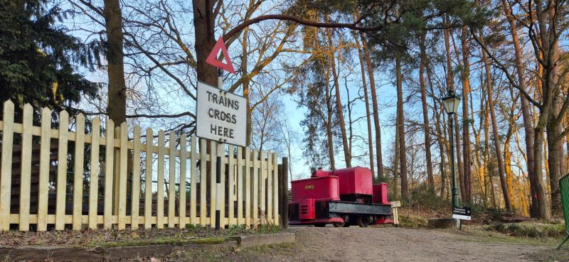 Amey at Mills Wood level crossing, 1st March 2025