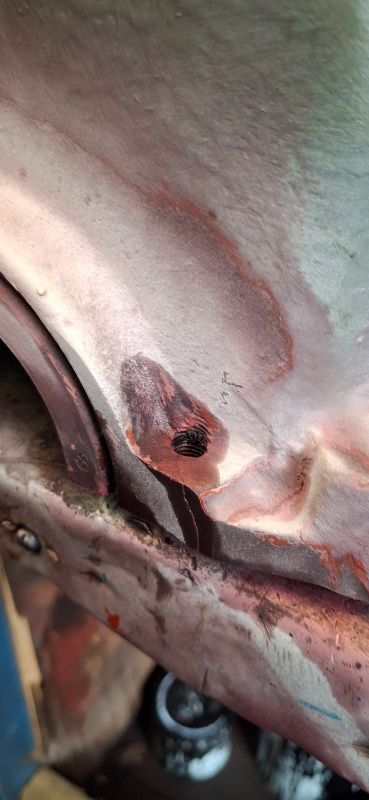 Crack on the crankcase