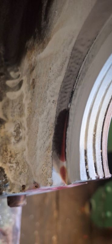 Crack on the crankcase