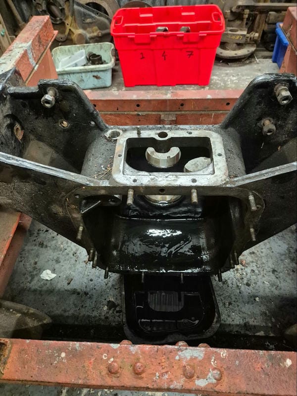 5713s gear box after disassembly