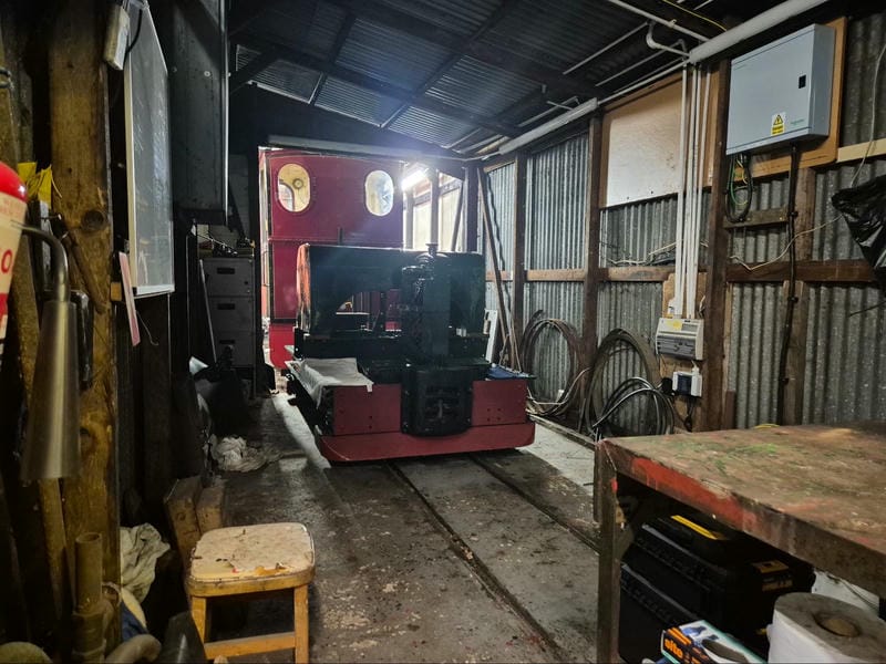 5713 being re-assembled with most components back on the chassis