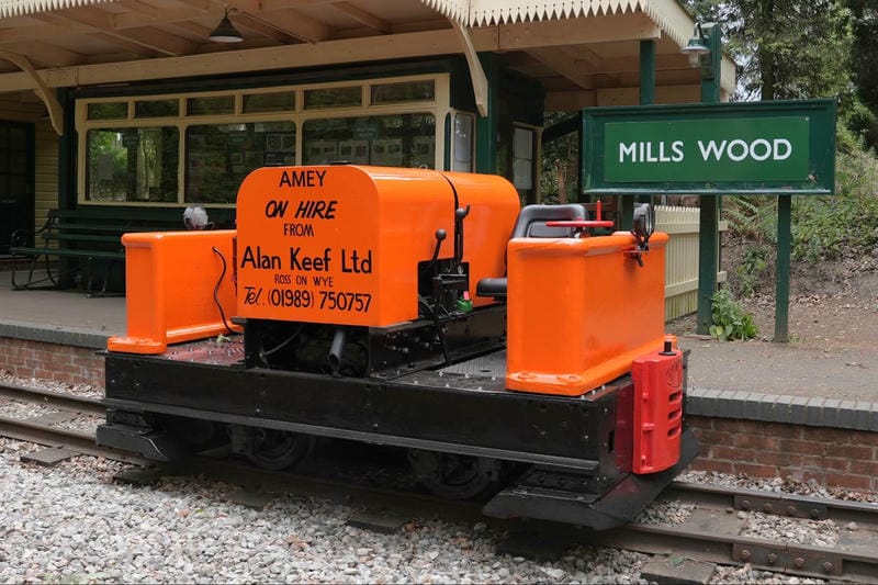 Amey outside Mills Wood