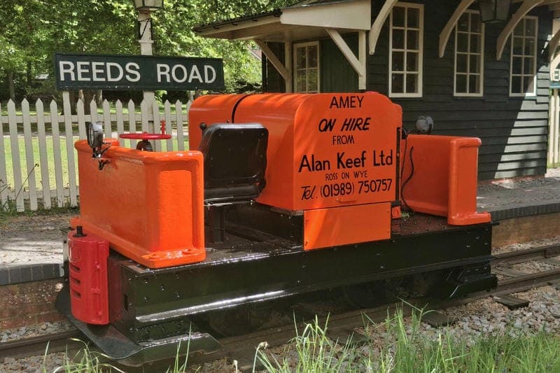 We are delighted to announce that our Motor Rail Simplex No. 7902 'Amey' will be hauling her first ever public passenger trains this Sunday, 17th May, between 11:00am and 15:00pm.